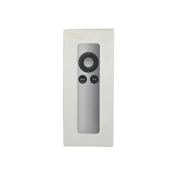NIB Apple Remote Control For Apple TV Aluminum Universal Compatibility Silver - Picture 1 of 4